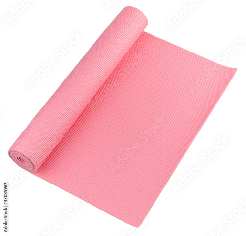 A pink yoga mat for your exercise