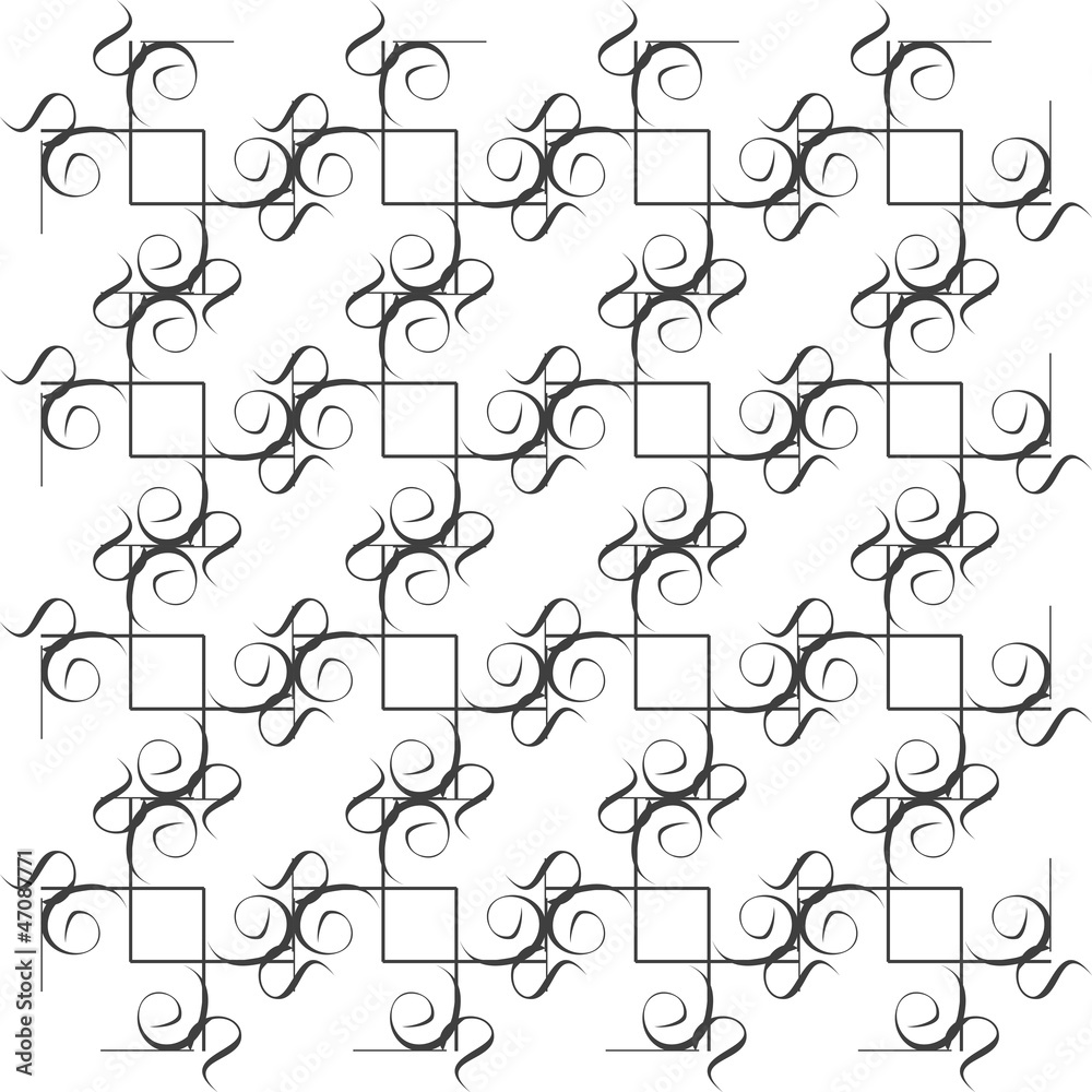 Monochrome seamless texture with abstract pattern Monochrome seamless texture with abstract pattern