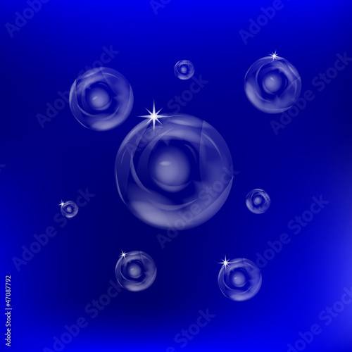 Vector bubbles and sun glints