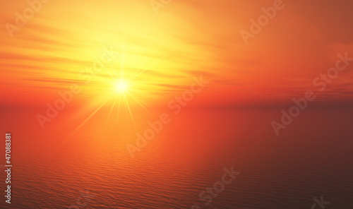 Hot Sunset background 11 © styleuneed
