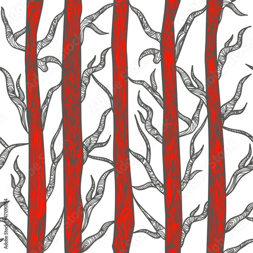Texture with tress