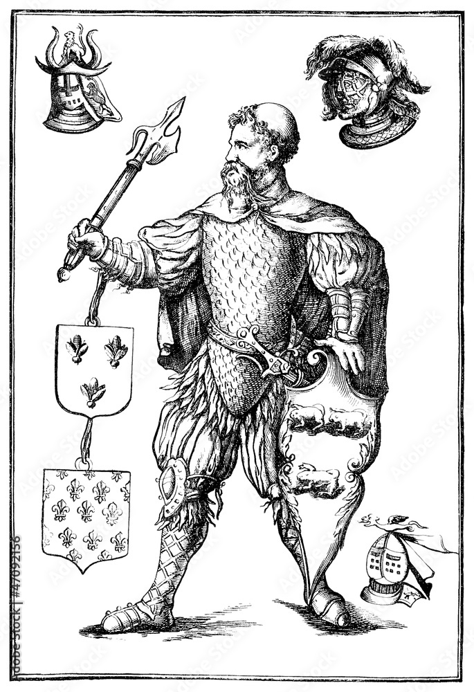 Fototapeta premium Medieval Hero