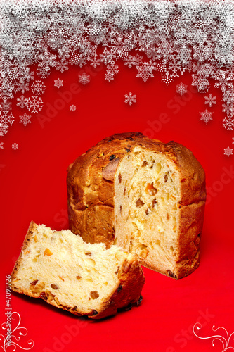 Panettone natalizio