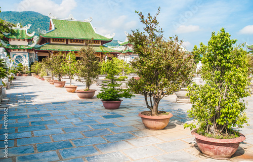 Pagoda near Da Nang, Vietnam photo