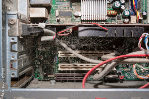 Dirty dusty computer