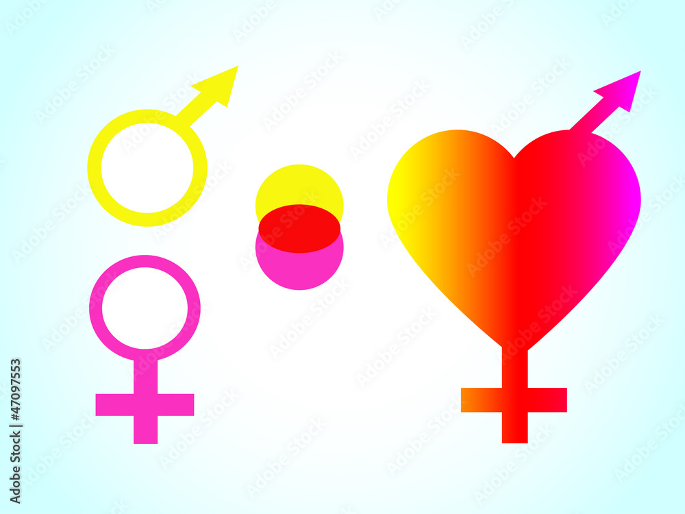 The color of the heart.