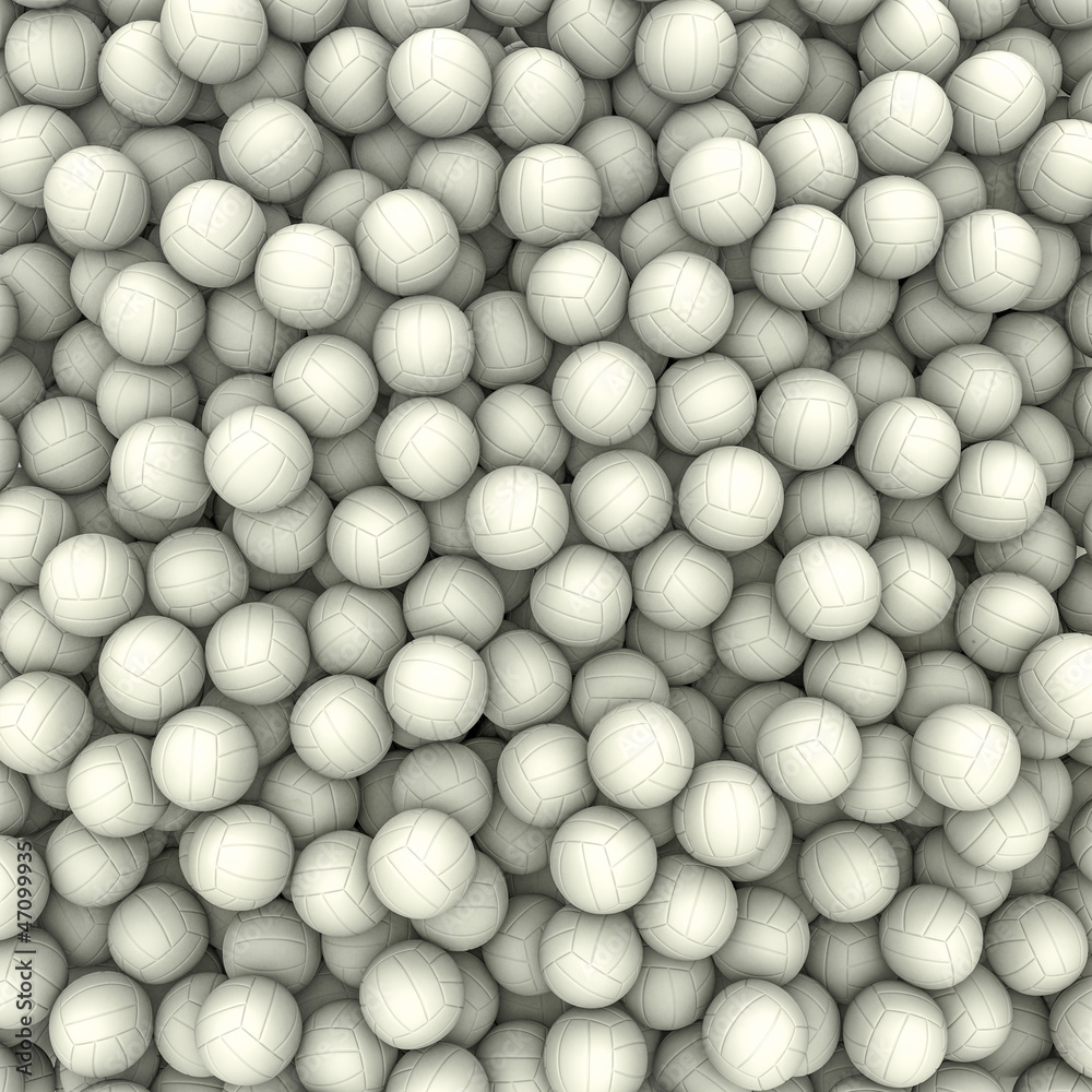 White soccer balls background White soccer balls background