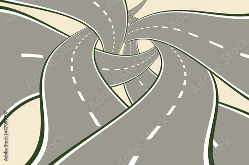 Crossing Tangled Roads
