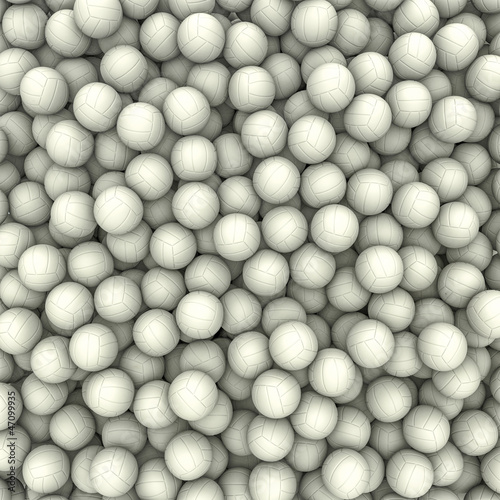 White soccer balls background © grandeduc