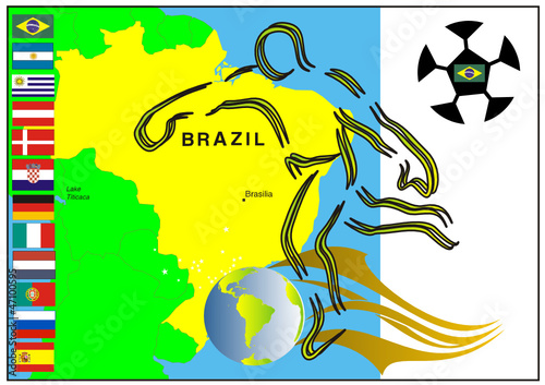 Fußball in Südamerika - Brasilien