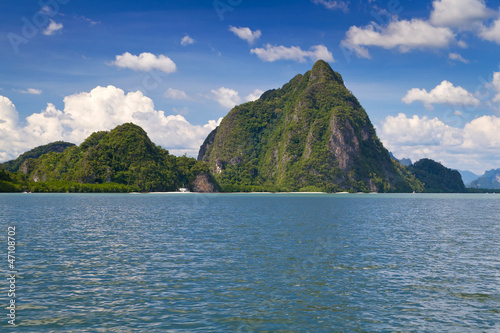 Amazing scenery of Phang Nga Bay National Park, Thailand