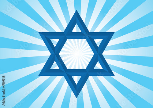 Star of David. - Halo Background
