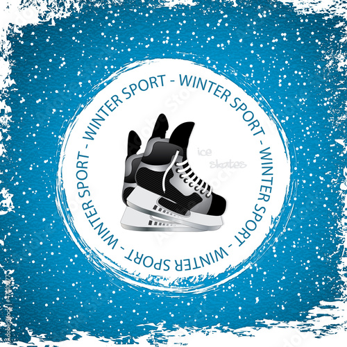 Winter sport background