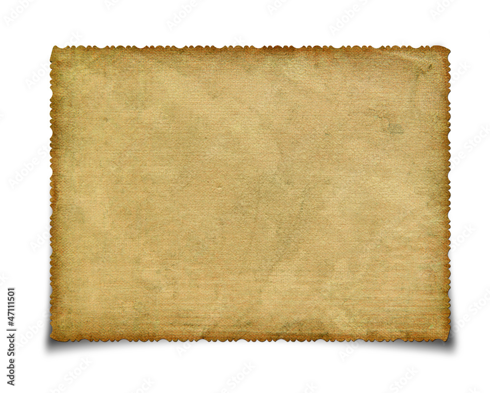 Fototapeta premium old photo isolated on a white background