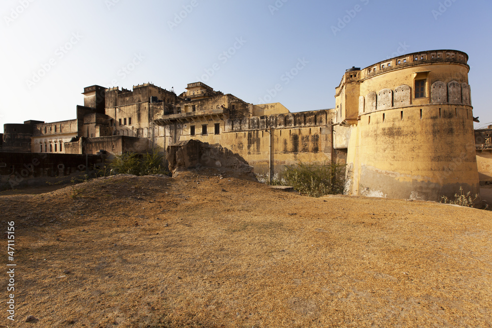 Mahansar fort in the shekhawati region, Rajasthan