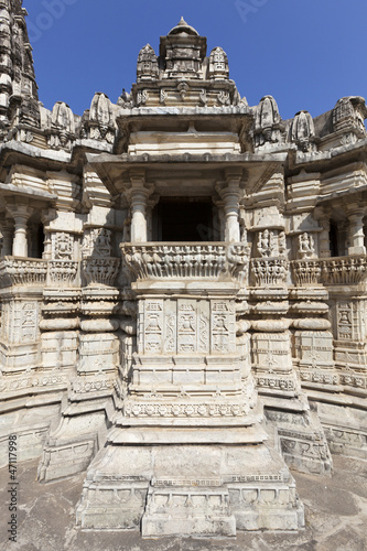 Chaumukha Mandir temple complex, ranakpur. © davidevison