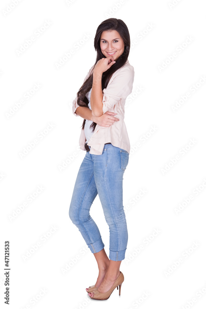 Portrait of a trendy young woman Portrait of a trendy young woman