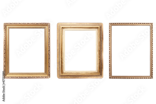 Set of vintage frame