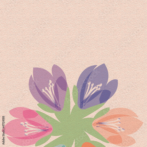 Spring material pattern background