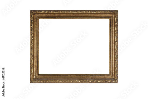 antiker rahmen aus gold