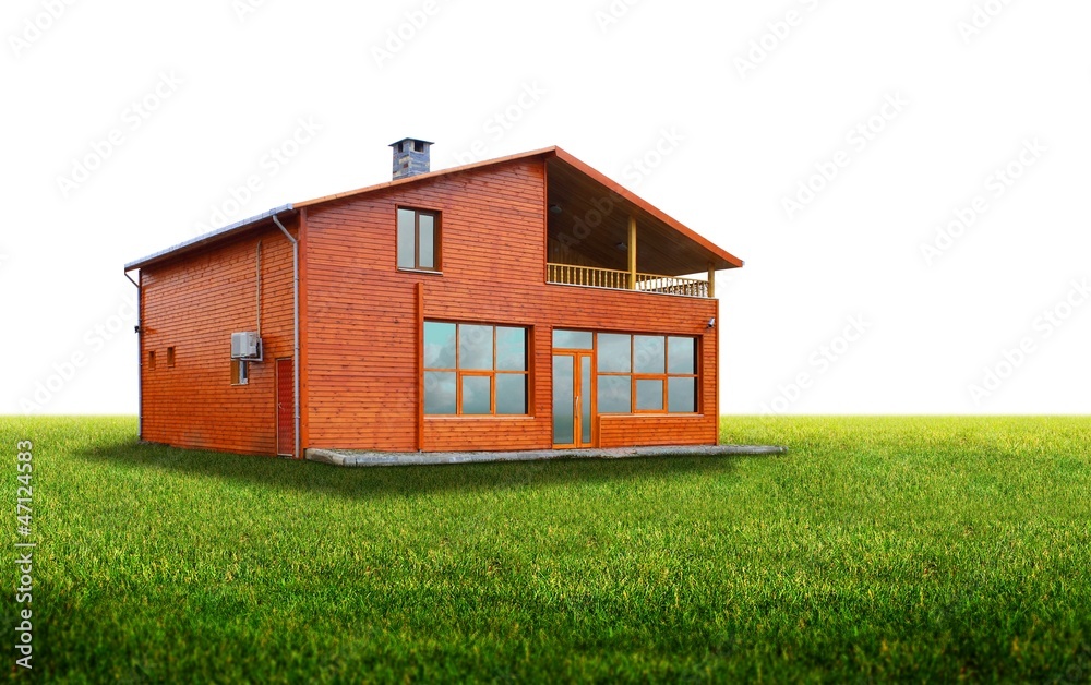 Obraz premium Wooden house