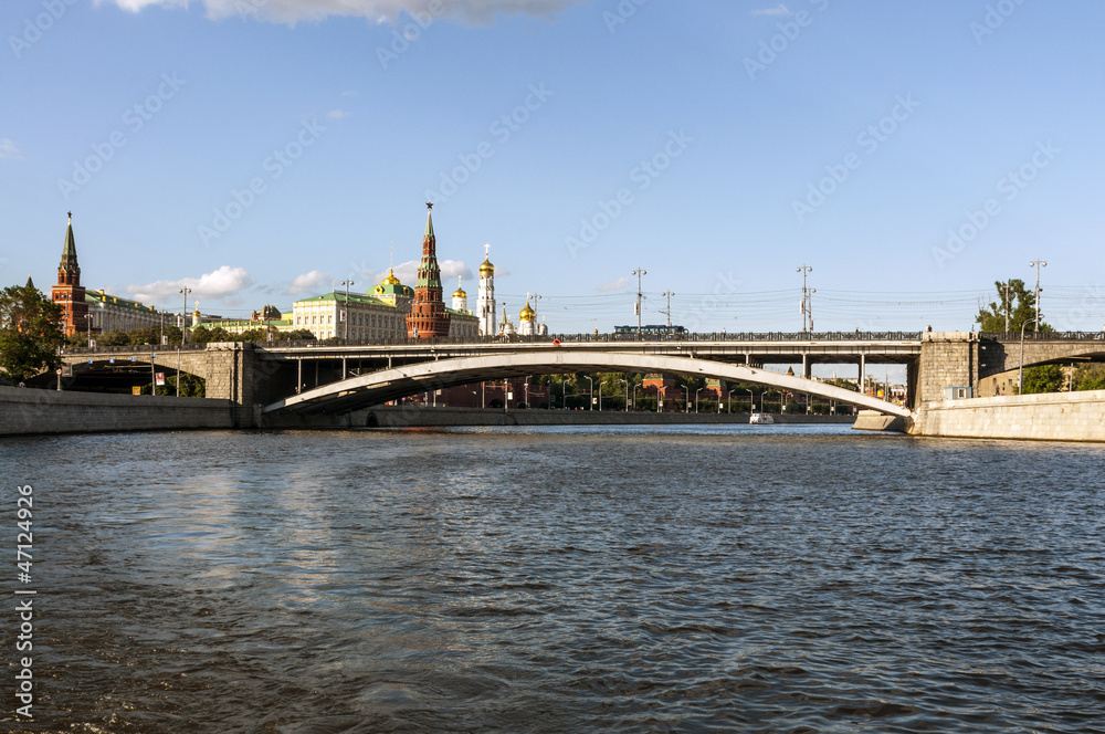 Moscow River and the Kremlin Moscow River and the Kremlin