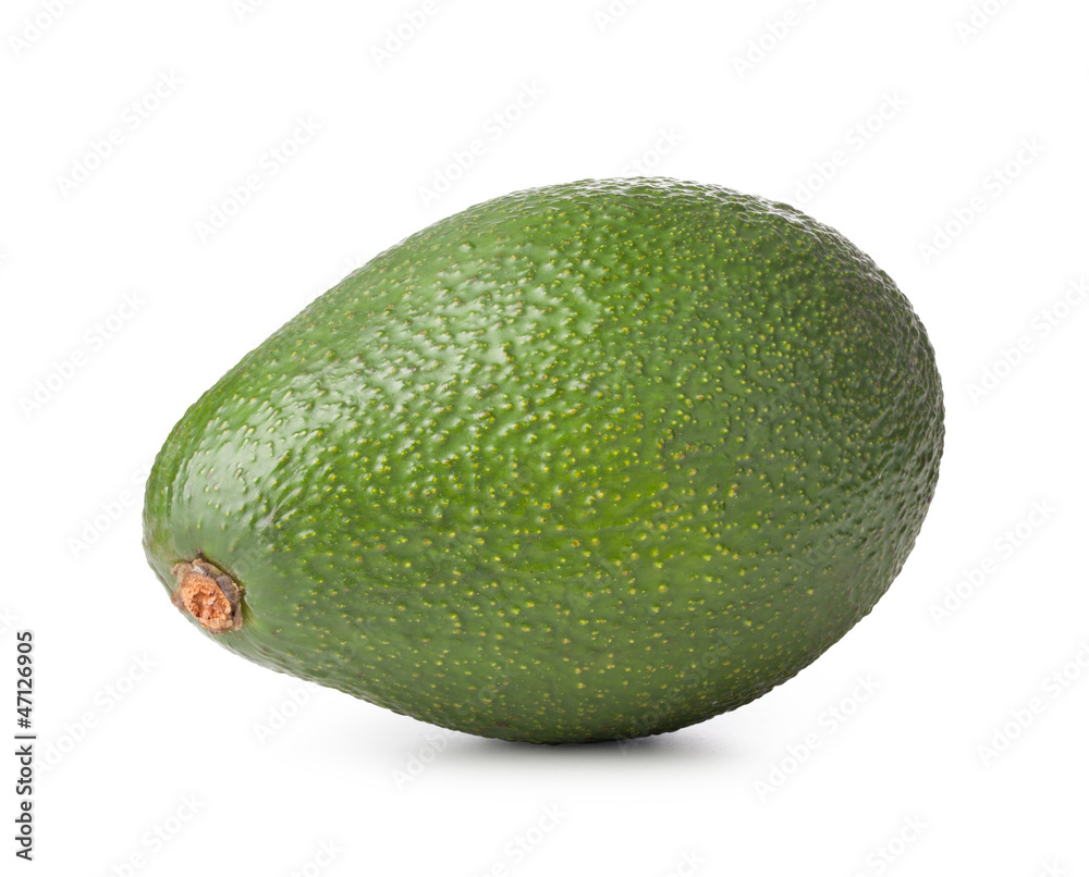 Avocado isolated on white Avocado isolated on white