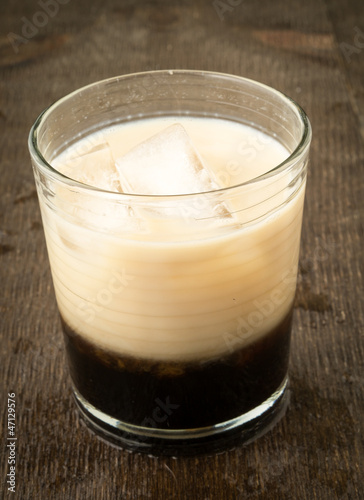 White Russian Cocktail drink