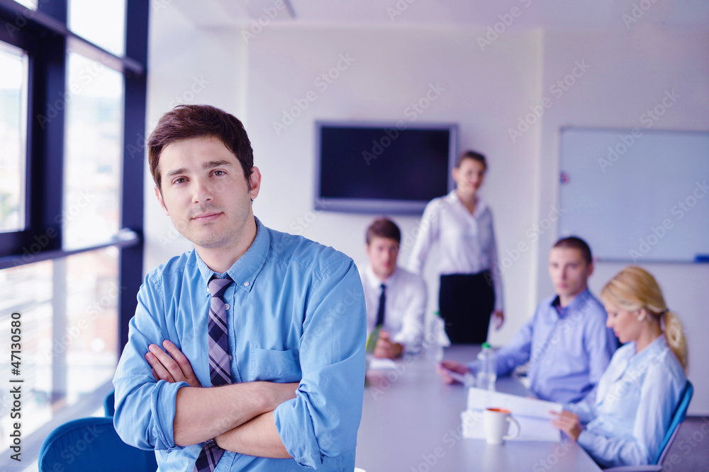 Portrait of a handsome young business man Portrait of a handsome young business man