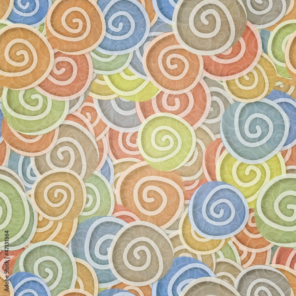 seamless pattern pale colors curles seamless pattern pale colors curles