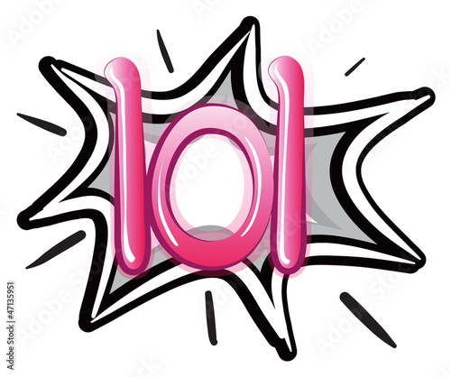 a speech bubble