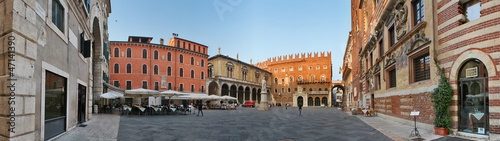 Verona, piazza dei SIgnori a 360°