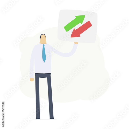 Manager shows the symbol exchange