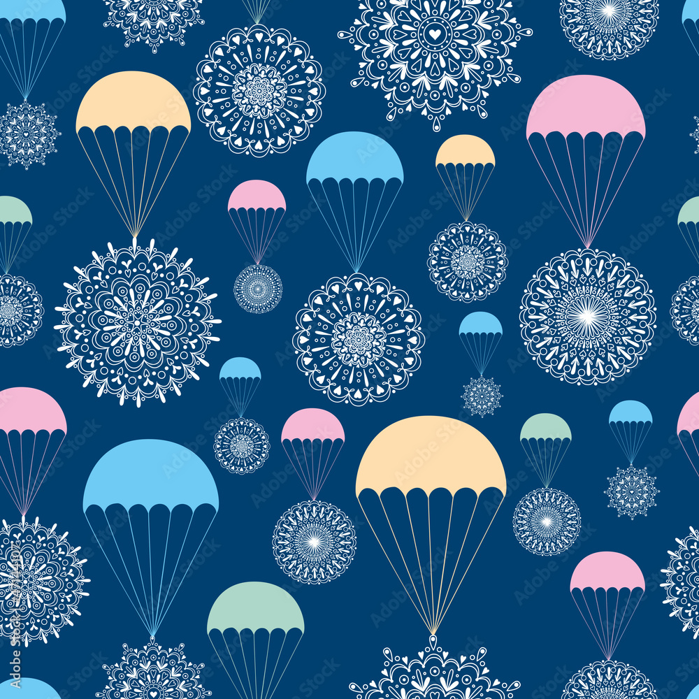 Snow parachutes Snow parachutes