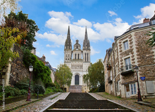 St Maurice cathedral, Angers, France photo