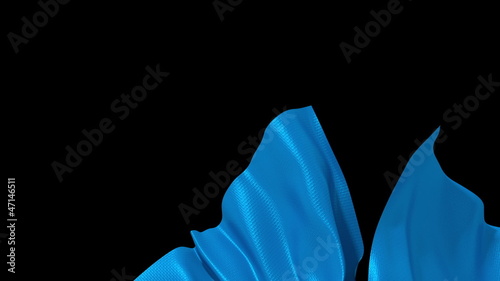 blue cloth unveil background