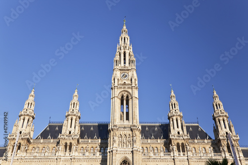 The Vienna city hall