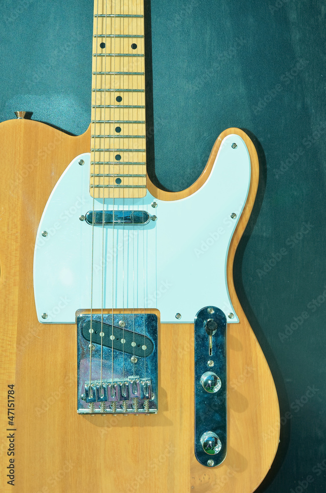 Fototapeta premium guitar - cords for guitar