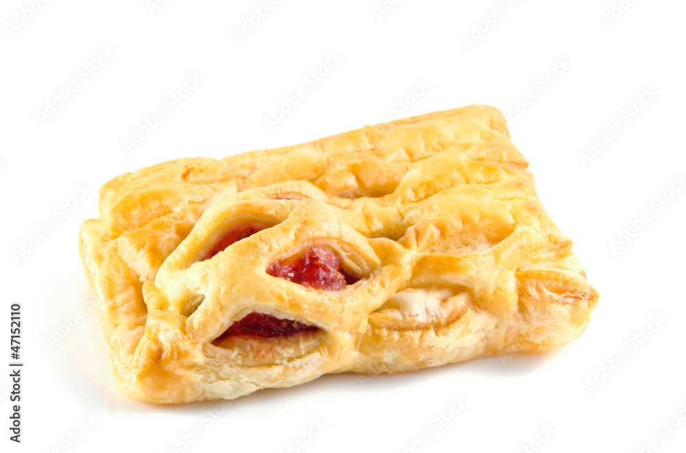 yellow pie bakery on white background yellow pie bakery on white background