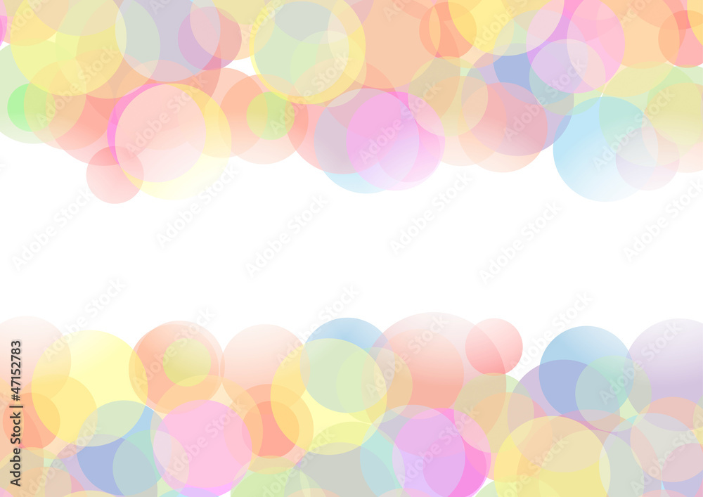 Abstract illustration with circles