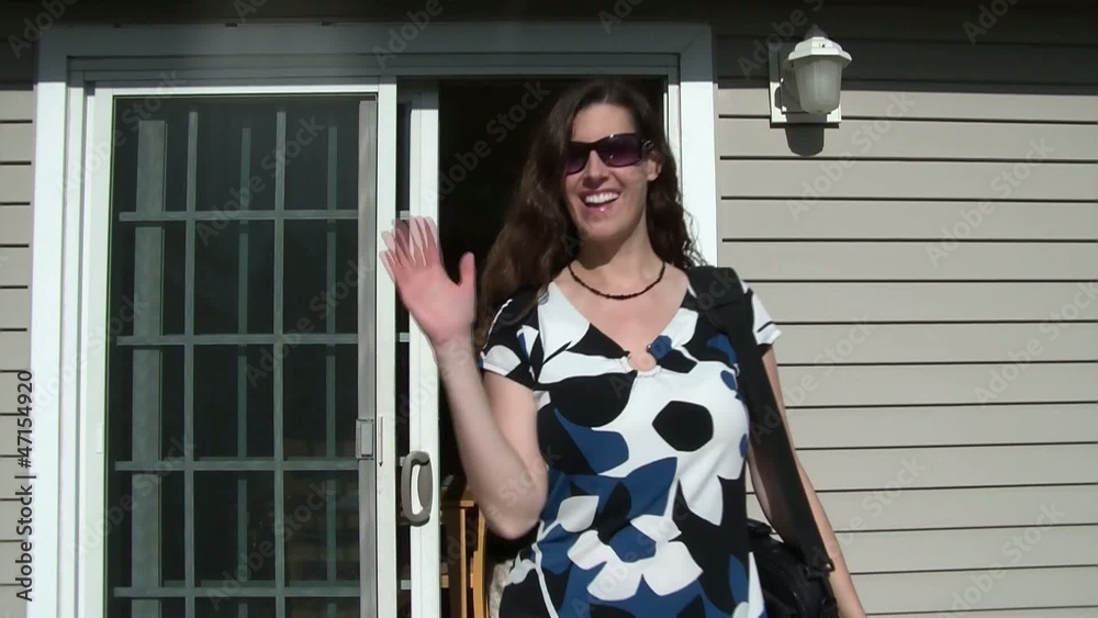 Woman Coming Home from Work Woman Coming Home from Work