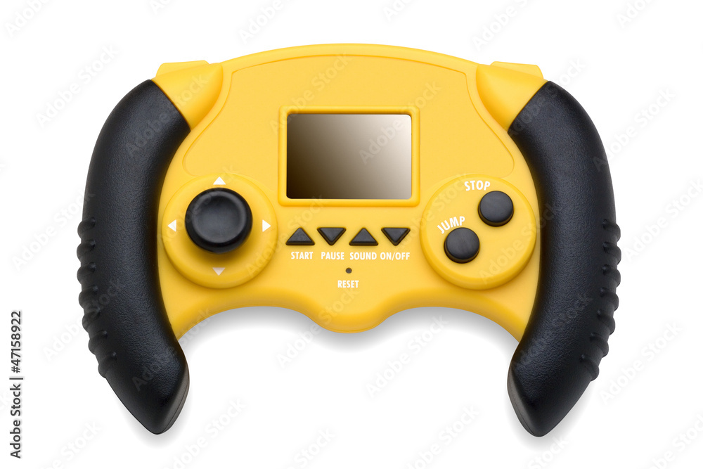 Gamepad against White Background