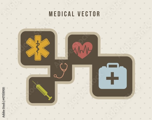 medical icons photo