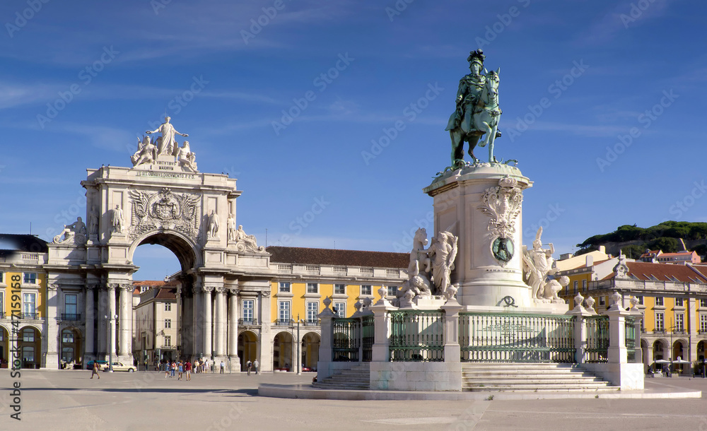 Plaza do comercio - Lisbon (Portugal)