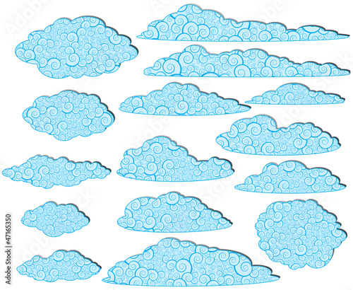 ornamented clouds