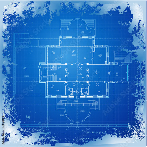 Architectural background. Part of architectural project