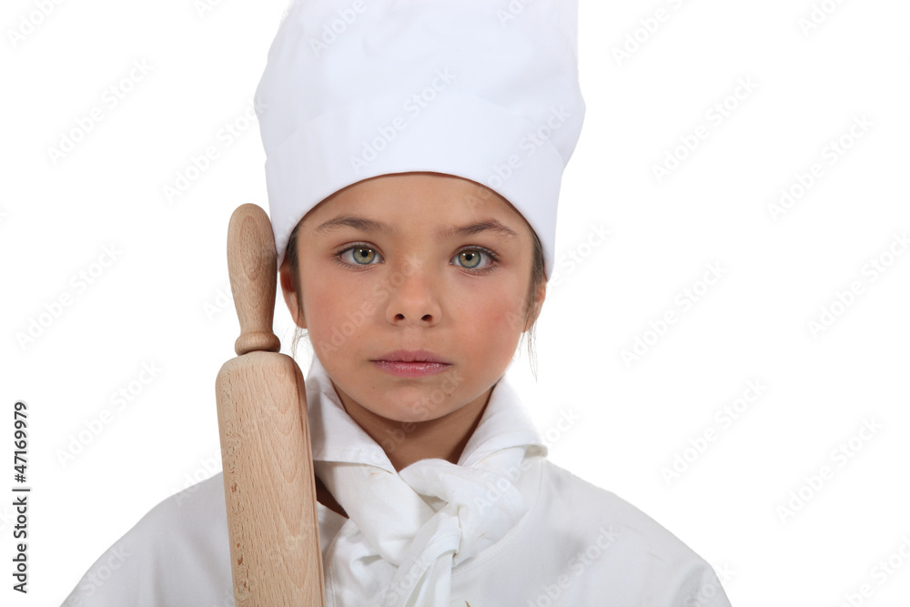Portrait of a young chef Portrait of a young chef