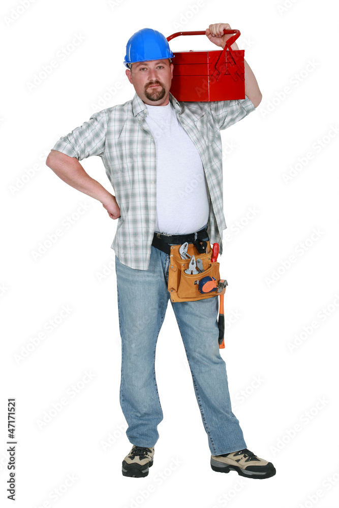 Handyman prepared for any eventuality Handyman prepared for any eventuality