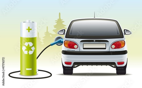 Electric car recharges