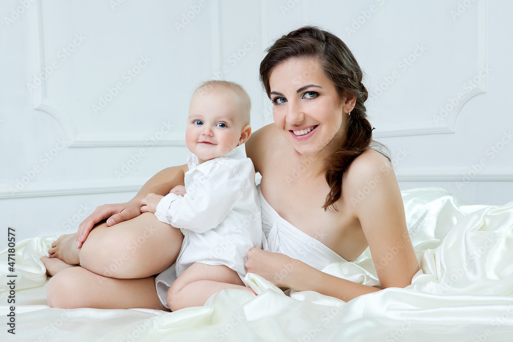 Mother and son Mother and son